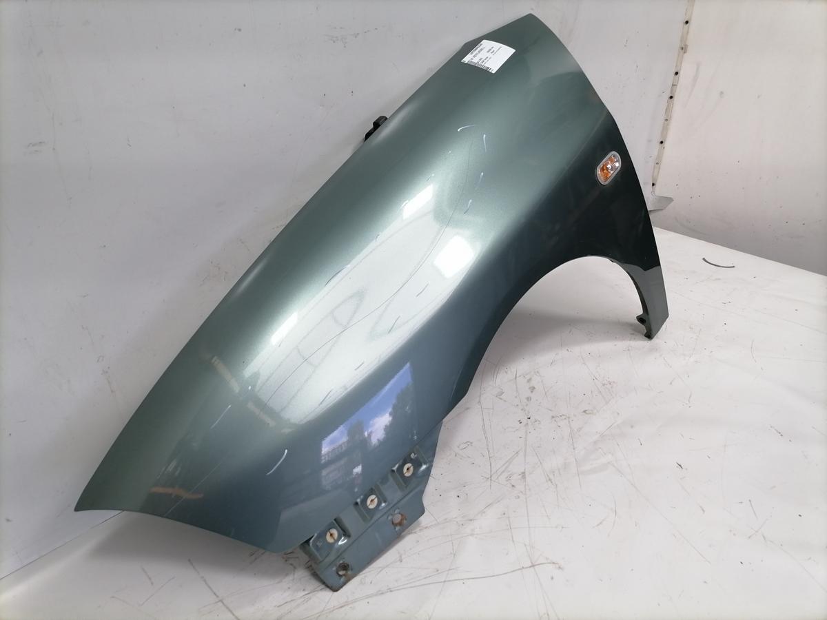 Seat Ibiza 6L original Kotfl&uuml;gel vorn links LS6M Verde Aqua Bj.2006